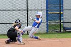 Softball vs Emerson  Wheaton College Softball vs Emerson College in game 2 of their doubleheader. - Photo by Keith Nordstrom : Wheaton, Softball